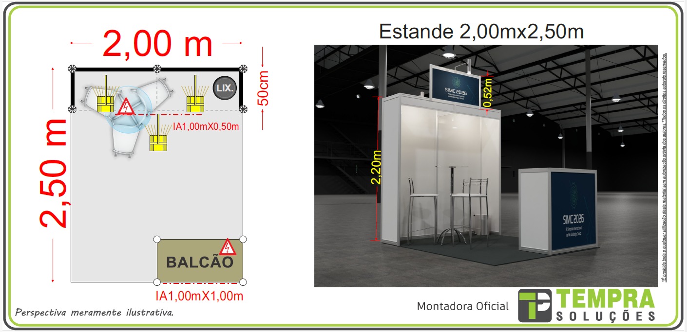 Projeto do Stand de Exposição 2